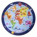 Puzzle Circular Puzzle, mapa světa, kruhové, 18201