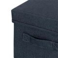 Krabice Fabric, tmavě šedá, velikost S, LEITZ 61460089 ,balení 2 ks
