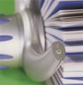 Vizitkář otočný VISIFIX, stříbrná, na 400 ks, horizontální, plastový, DURABLE 241723