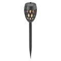Zahradní lampa, černá, solární, HOME MX 200