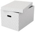 Archivační krabice Home, bílá, vel. L, 3 ks, ESSELTE ,balení 3 ks