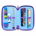 Penál plný Triplo, Uni Dream, třípatrový, na zip, MITAMA 64977 Penál plný Triplo, Uni Dream, třípatrový, na zip, MITAMA 64977
