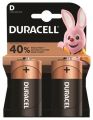 Baterie Basic, D, 2 ks, DURACELL ,balení 2 ks