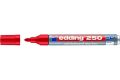 Popisovač na bílou tabuli a flipchart 250, červená, 1-3mm, kuželový hrot, EDDING
