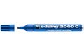 Permanentní popisovač 2000, modrá, 1,5-3mm, kuželový hrot, EDDING