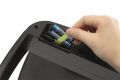 Odpadkový koš se senzorem NO TOUCH, stříbrná, 21 l, nerez, DURABLE 342223