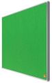 1915425 Širokoúhlá textilní nástěnka Impression Pro, zelená, 40/ 89 x 50 cm, hliníkový rám, NOBO