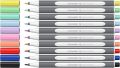 Popisovač Paint-It 070, 10 různých barev, sada, flexibilní štětcový hrot, SCHNEIDER ML07010504