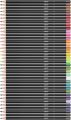 Barevné pastelky Intensity Premium, 36 barev, BIC, 951852 ,balení 36 ks