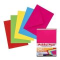 Obálky Bright, mix zářivých barev, C6, pogumovaný povrch, PUKKA PAD 9061-ENV ,balení 25 ks