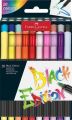 Fixy Black Edition, 20 barev, FABER-CASTELL 116452 Fixy Black Edition, 20 barev, FABER-CASTELL 116452