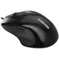 Myš M-6, černá, drátová, optická, USB, CANYON CNE-CMS6