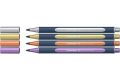 Metalická sada rollerball Paint-It 050, 4 různé barvy, 0,4 mm, SCHNEIDER ML05011501