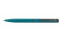 Kuličkové pero EnerGel BL-2507, modrá, 0,35 mm, otočný mechanismus, kovové, matně tyrkysové tělo,