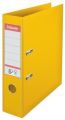 Pákový pořadač Standard, ochranné spodní kování, žlutá, 75 mm, A4, PP, ESSELTE
