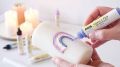 Sada CANDLE PEN HELLO BABY voskové pero pro malování svíček 6ks - sada, KREUL ,balení 6 ks