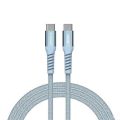 USB kabel, modrá, USB-C / USB-C, 1,2 m, 100W, magnetický, VERBATIM 31856