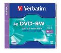 DVD-RW, 4,7GB, 4x, Verbatim, jewel box