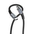 USB kabel, černá, USB-C / Lightning (Apple), 1,2 m, 60W, VERBATIM 31844