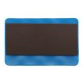Logistická kapsa, modrá, magnetická, 100 x 60 mm, PVC,  DJOIS F200055 ,balení 50 ks