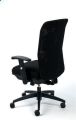 Manažerská židle Jumpy, textilní, černá, černá základna, MaYAH