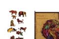 Puzzle Mosaic Lion, dřevěné, A4, 90 ks, PANTA PLAST 0422-0004-04
