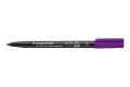 Permanentní popisovač Lumocolor 317 M, purpurová, 1 mm, OHP, STAEDTLER