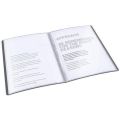 Katalogová kniha Vivida, měkká, černá, A4, 20 kapes, ESSELTE