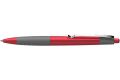 Kuličkové pero Loox, červená, 0,5mm, stiskací mechanismus, SCHNEIDER