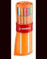 Liner Point 88, 30 barev, 0,4 mm, základní a neonové barvy, rolovací pouzdro, STABILO