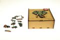 Puzzle Elephant, dřevěné, A4, 90 ks, PANTA PLAST 0422-0004-01