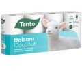 Toaletní papír Balsam Coconut, 8 rolí, 3-vrstvý, TENTO 229389 ,balení 8 ks