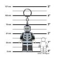 Klíčenka s LED osvětlením Skeleton Guy, LEGO LGL-KE137H