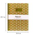 Spirálový sešit Floral Jotta Notebook, mix barev, A4+, linkovaný, 100 listů, PUKKA 2143-FLO Spirálový sešit Floral Jotta Notebook, mix barev, A4+, linkovaný, 100 listů, PUKKA 2143-FLO