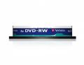DVD-RW, 4,7GB, 4x, Verbatim, 10-cake ,balení 10 ks