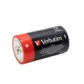 Baterie, D (velký monočlánek), 2 ks, VERBATIM Premium