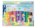 Voskovky Noris 221, 24 barev, vysouvací, STAEDTLER 221 NWP24 Voskovky Noris 221, 24 barev, vysouvací, STAEDTLER 221 NWP24