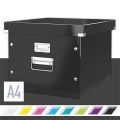 Krabice na závěsné desky Click&Store, černá, LEITZ