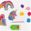 Kreativní sada na výrobu magnetů Craft Kit, diamantové malování, APLI Kids 20571 Kreativní sada na výrobu magnetů Craft Kit, diamantové malování, APLI Kids 20571