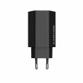 Nástěnná nabíječka Hexagon 65, černá, 1x USB-A, 2x USB-C, 65W, CANYON CND-CHAHEX65B