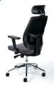 Manažerská židle Grace, textilní, černá, MaYAH