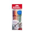 Kuličkové pero Kores K0 - vintage mix / sada 6 ks Kuličkové pero Kores K0 - vintage mix / sada 6 ks