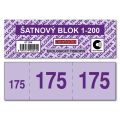 Šatnové bloky Baloušek 135 x 47 mm / 1-200 / 8 odstínů barev / ET295