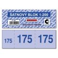 Šatnové bloky Baloušek 135 x 47 mm / 1-200 / 8 odstínů barev / ET295