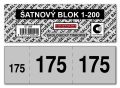 Šatnové bloky Baloušek 135 x 47 mm / 1-200 / 8 odstínů barev / ET295 Šatnové bloky Baloušek 135 x 47 mm / 1-200 / 8 odstínů barev / ET295