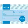 Optys 1037 výdajový pokladní doklad 100 listů A6 Optys 1037 výdajový pokladní doklad 100 listů A6