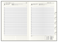 Diář ELITE - A5 / denní / náhradní náplň