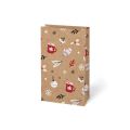 Vánoční sáček KRAFT 1- mix motivů / 10 x 18 cm Vánoční sáček KRAFT 1- mix motivů / 10 x 18 cm