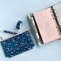 Náplň Multi Filofax Confetti osobní A5 penál na zip / Rose Quartz Náplň Multi Filofax Confetti osobní A5 penál na zip / Rose Quartz