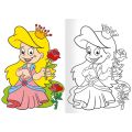 Omalovánka A5 - Princezny Omalovánka A5 - Princezny